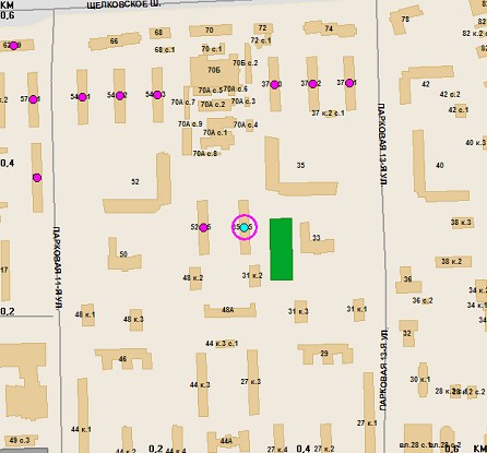 Address 13. 9 Парковая дом 13 корпус 2. Ул. Парковая, д.13. Северное Измайлово 5-я Парковая на карте. 13-Я Парковая улица на карте.